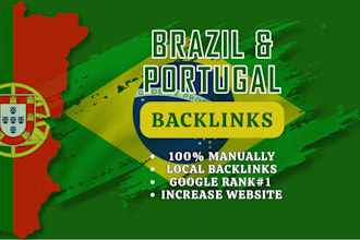 create brazil portugal backlinks high da dofollow contextual link building