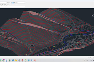 create surface and profile drawings in civil 3d