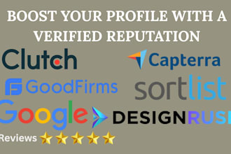 boost the repute of your website with clutch goodfirm sorlist designrush gmb