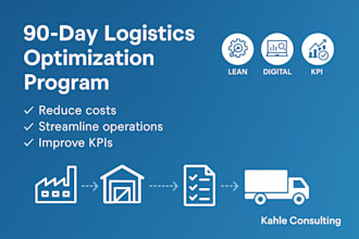 optimize your logistics processes to cut costs, lead times using lean, sixsigma