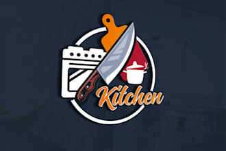 do outstanding restaurant, kitchen, food, catering and bakery logo
