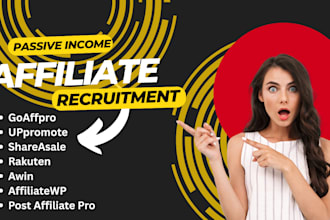 do affiliate recruitment on goaffpro uppromote shareasale awin affiliatewp