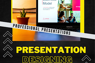 design a modern and creative canva presentation for your project or business