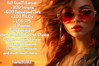 create the best fivem server with the newest scripts 2025
