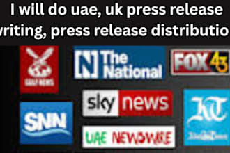 do uae, uk press release writing, press release distribution