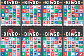 do halloween game design bingo game card game website design