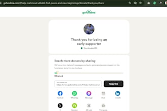 do crowdfunding campaign creation to promote on gofundme indiegogo kickstarter