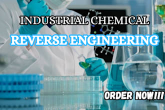 formulate, source, and reverse engineer industrial chemicals with testing