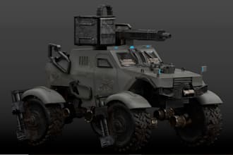 custom 3d military vehicle, truck print, warship model, ue5 sport,cgi rendering