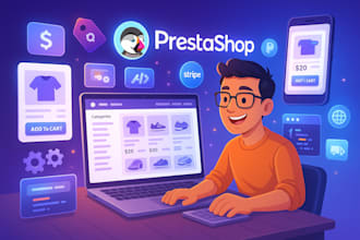 setup your prestashop online store,prestashop product listing,develop module