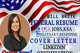 write a standard ats resume for federal,civilian, veteran,military,USA jobs,ecq