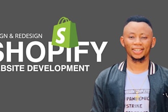 shopify dropshipping website redesign copy revamp shopify automation