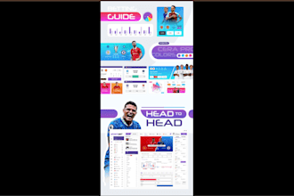 develop a fantasy sports website, sports web app, or live score platform