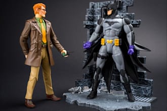 design a custom 3d articulated action figures and printable character sculpts