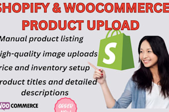 do shopify product listing product upload to your store manually