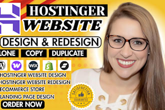 hostinger website design hostinger website redesign develop hostinger