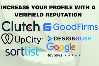increase clutch goodfirms designrush g2 gmb  sortlist reputation and managment