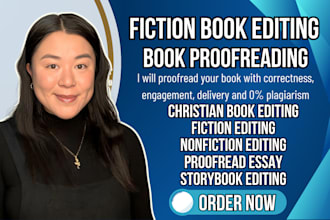 edit proofread essay short story storybook fiction novel poem or poetry editing