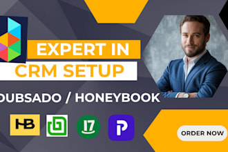 setup honeybook dubsado n8n automation 17hats clay com sugar crm bonsai plutio