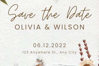 do digital invitations and posters
