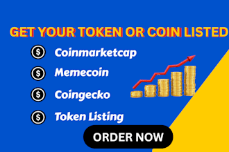 memecoin token listing ico listing coin listing coinmarketcap coingecko lbank
