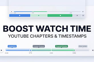 write SEO youtube timestamps to rank and grow your channel
