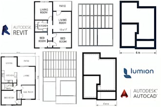 design 2d floor plan, foundation plan or framing plan