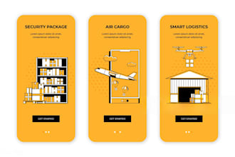 build warehouse management app, inventory app, logistics app, courier app