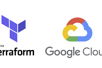 setup or optimise google cloud infrastructure with terraform