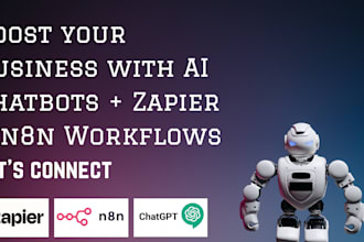 build smart ai automation and chatbots using openai langchain and n8n