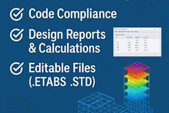 do structural design and analysis using etabs, sap2000 or staad pro