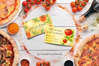 modern business card design with canva