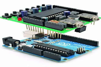 do pcb design, electronics project, circuit, enclosure, firmware development