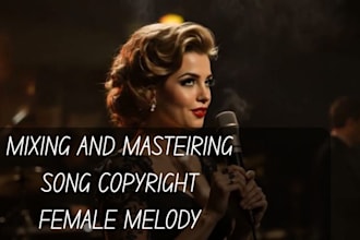 mixing and mastering your melody with instrumental copyright