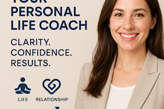 be your life coach, relationship coach and business coach