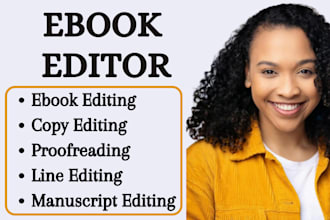 proofread nonfiction, do line editing kdp publishing book editing and formatting