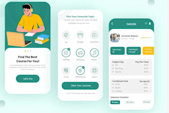 develop educational app, elearning app, online course app, ai quiz app
