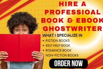 non fiction ghostwriter book editor ghost book writer and proofread ebook