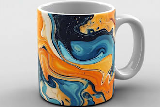 do awesome tumbler, coffee mug, drinkware designs