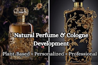 formulate perfume and cologne without chemical