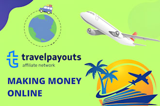create a premium unique automated travel affiliate website for passive income