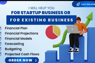 prepare financial statements, financial projections, feasibility reports