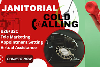 do b2b janitorial commercial cleaning leads and cold call janitorial leads