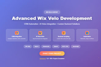 wix studio velo code wix vapi ai voice elevenlabs chatbot API funnel automation