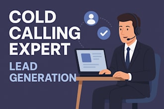 be expert appointment setter or cold calling for UK, USA, canada, uae, australia
