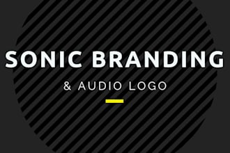 a unique and memorable audio logo for your brand
