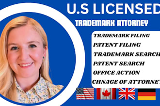 be your US, UK ca trademark attorney, office action, nou