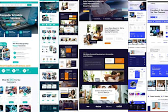 do elementor wordpress landing page homepage service sales page one page website