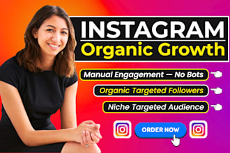 grow real instagram followers for organic growth and promotion