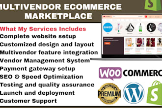 build multi vendor website shopify multivendor woocommerce marketplace website
